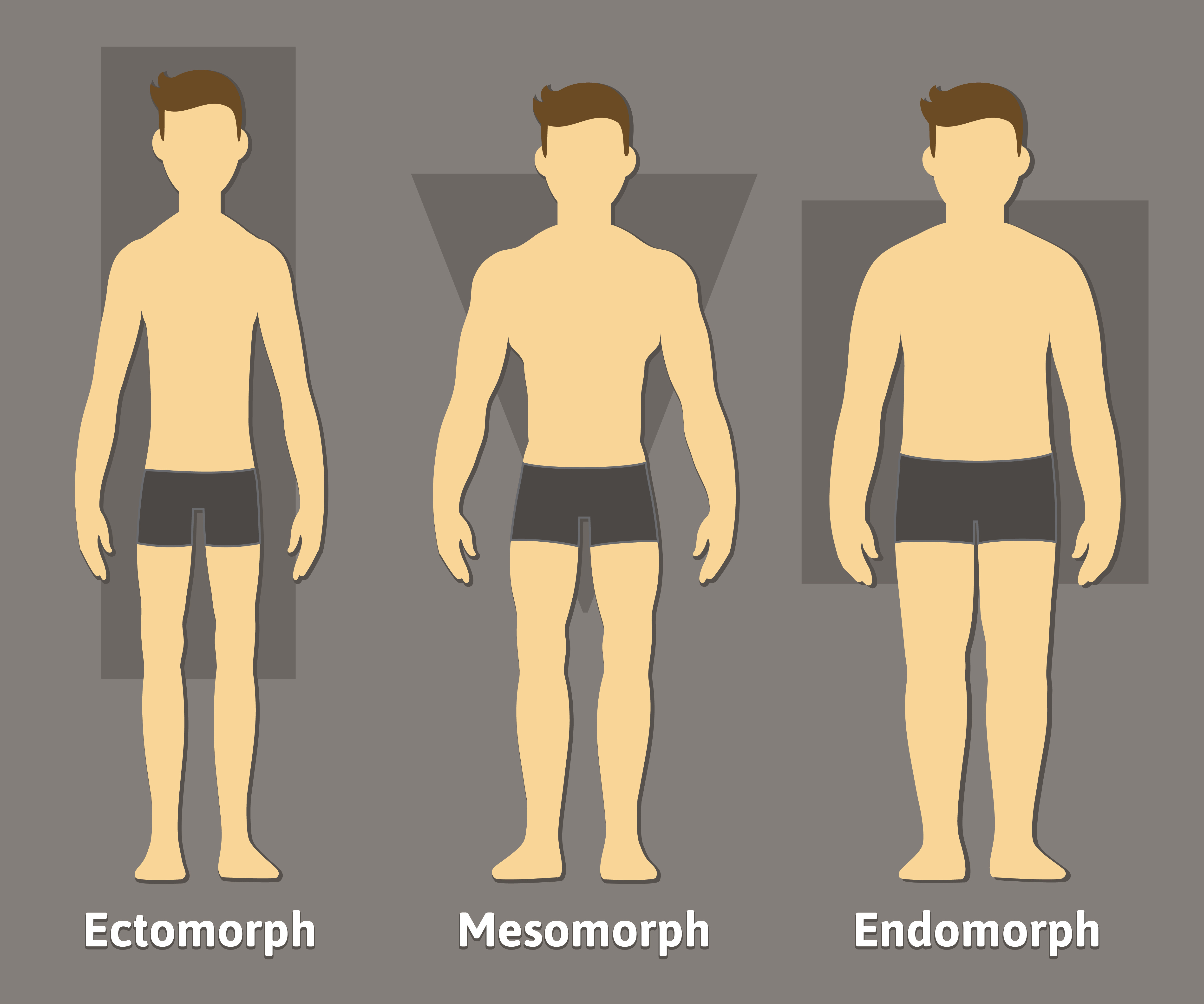 body shapes real people men